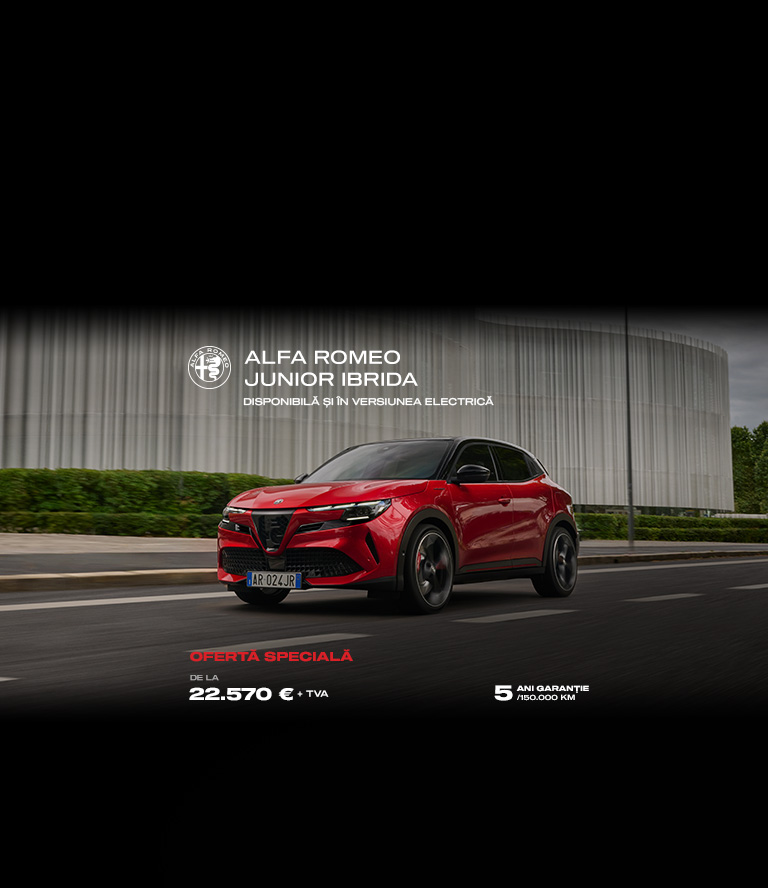 Alfa romeo Junior - ELEGANȚĂ ITALIANĂ ÎN MIȘCARE